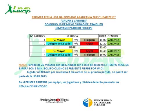 Traiguén Participara en Liga Regional de Balon Mano (Handball)