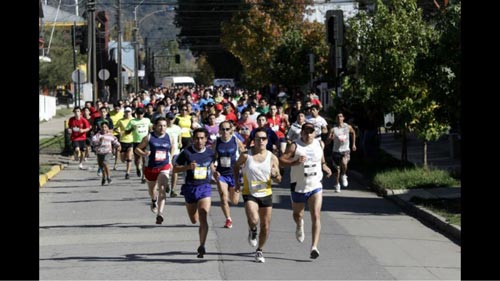 Traigueninos participaron en Corrida Tour IND de Ángol