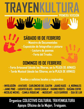 TrayenKultura se suma a las actividades programadas para este Verano 2012 en Traiguén