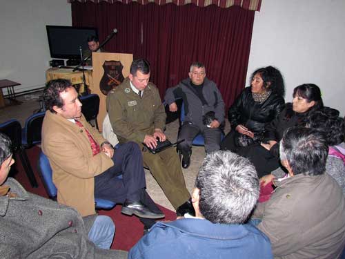 Dirigentes Vecinales de la Comuna de Traiguén, participaron en  importante Seminario de Integración de Carabineros con la Comunidad.