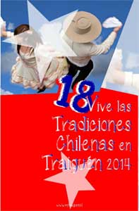 Programa Fiestas Patrias Traiguén 2014