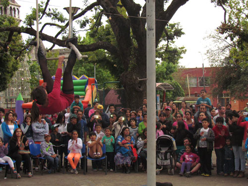 Todo un éxito el primer carnaval cultural de verano  realzado en Traiguén