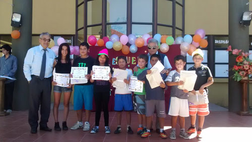 Con éxito culmino la escuela abierta año 2015 en Traiguén