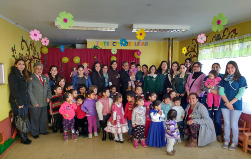 Alcalde Álvarez asiste a Aniversario del Jardín Infantil Girasol de Traiguén
