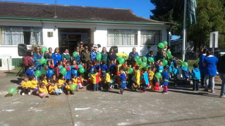 Carabineros de Traiguén Comienza a Celebrar los 90 años de la Institución con Tizada Infantil