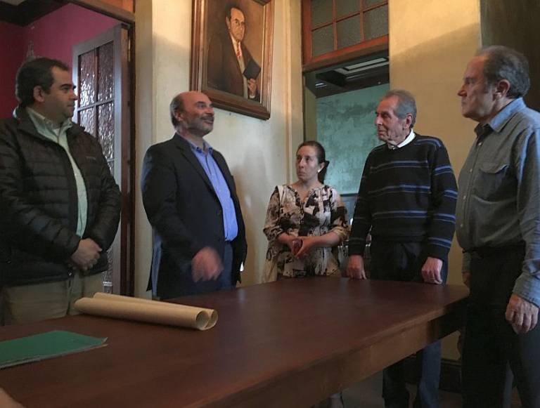 Director nacional de la Dibam conoció proyecto de museo en la Casa Tapia de Traiguén