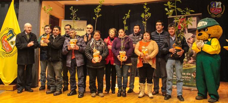 Más de 4.800 Árboles Entrega Conaf  a Municipalidad de Traiguén  Através de su Programa «Más Árboles Para Chile»