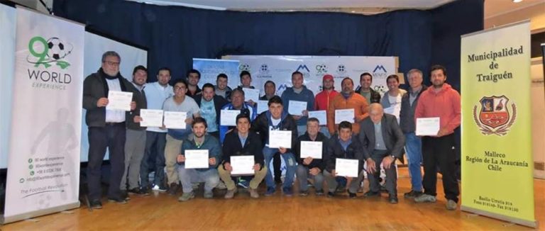 Director Técnico Profesional Realizó Jornada de Capacitación para Entrenadores de Fútbol en Traiguén