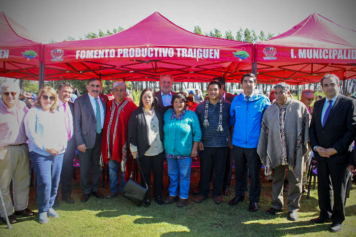 Emblemático proyecto de agua potable rural beneficiará a cerca de 2000 personas en Traiguén