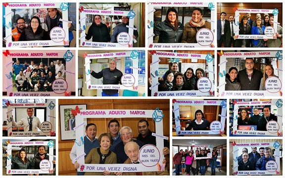 Comunidad traiguenina se sumó a Campaña del «Buen Trato a las Personas Mayores»