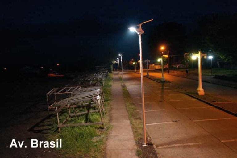 Luminarias Led Solares Fueron Instaladas en Diversos Sectores de Traiguén