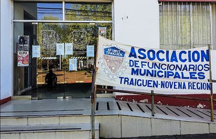 Funcionarios Municipales se Suman a Paro Nacional Por 48hrs. Convocado por la CUT