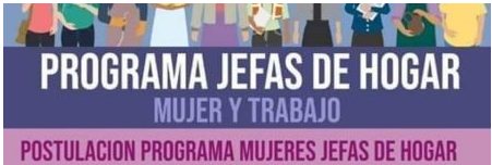 Inscribite y Participa del Programa «Mujeres Jefas de Hogar» del Sernam y Municipalidad de Traiguén