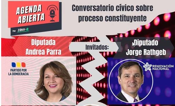 [TV en Vivo – Agenda Abierta] Entrevista a Diputada Andrea Parra y Diputado Jorge Rathgeb : Proceso Contituyente
