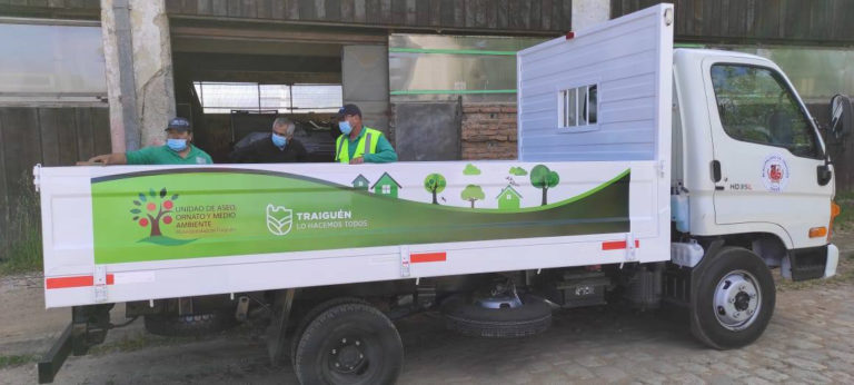 Unidad de Aseo,Ornato y Medio Ambiente Municipal Adquiere Camión Para Labores Propias