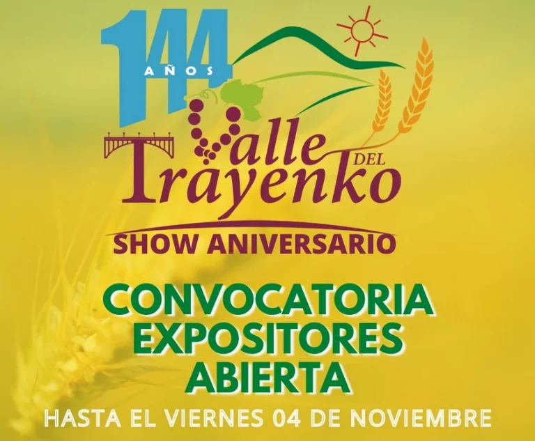 Hasta el 4 de Noviembre es el Plazo para Postular como Expositor en Show Aniversario de Traiguén