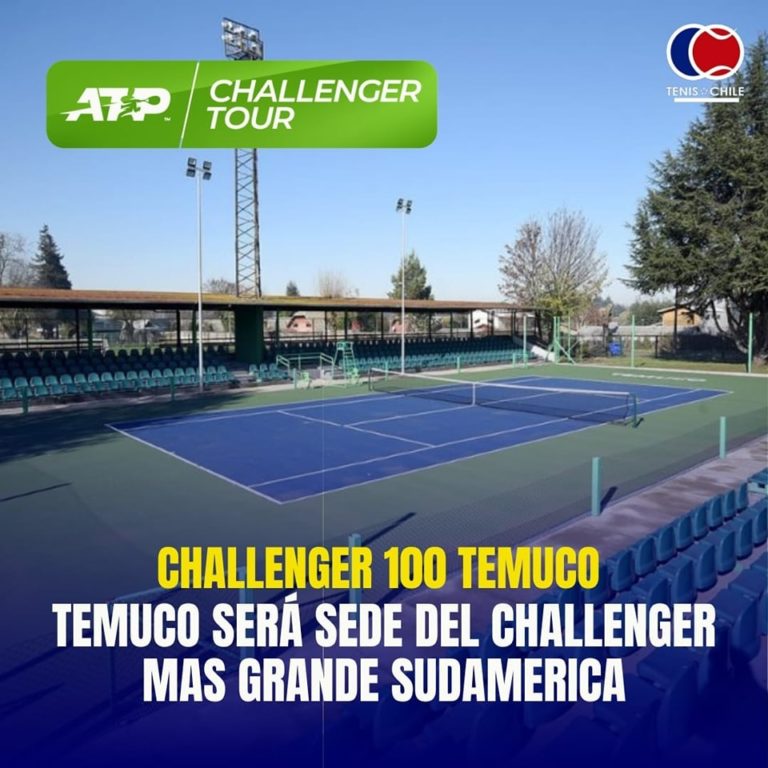 Lanzan Venta de Entradas de Torneo «ATP Dove Men+Care» Challenger 100 de Temuco