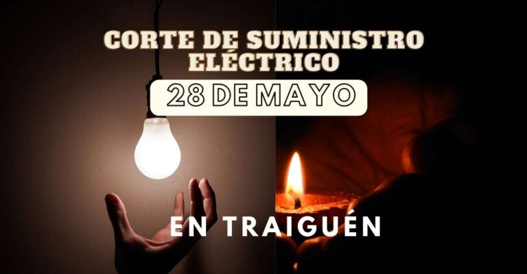 Nuevo Corte de Suministro Eléctrico Programado para el 28 de Mayo 2023
