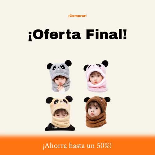 «¡No te pierdas la Oferta Final en gorritos! Doble abrigo al precio de uno en Tienda Isabella