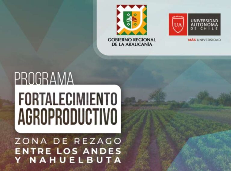 Programa de Fortalecimiento Agroproductivo entre Los Andes y Nahuelbuta : Postulaciones Abiertas