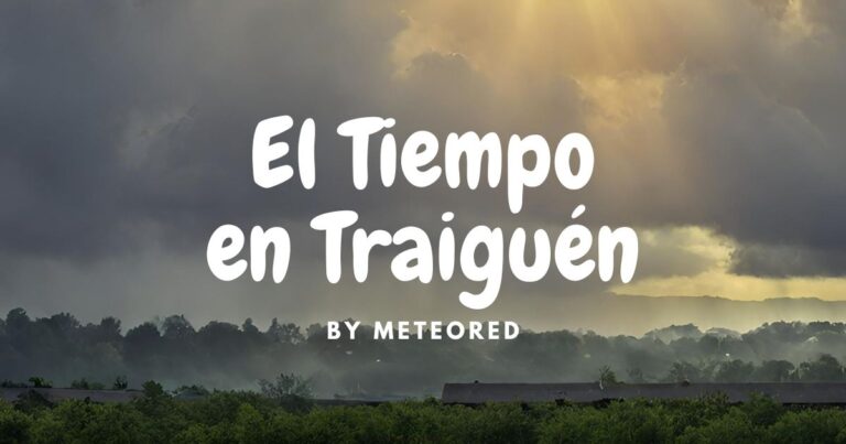 Pronóstico del tiempo para Traiguén, viernes 23 de febrero de 2024