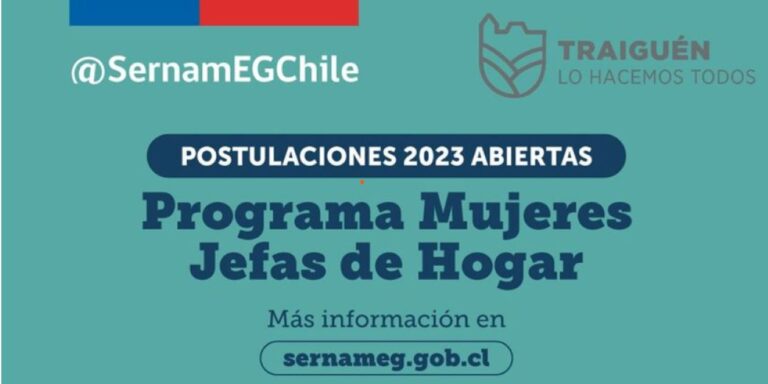 Programa Jefas de Hogar 2024 : Inscripciones Abiertas