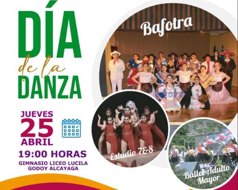 Hoy 25 de Abril : Traiguén se prepara para celebrar a lo grande el Día Internacional de la Danza