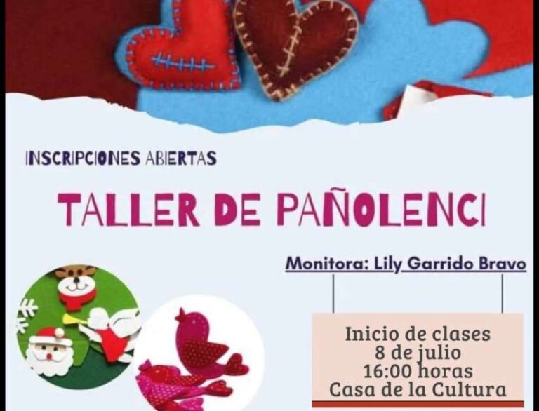 ¡Despierta tu creatividad con el Taller de Pañolenci!