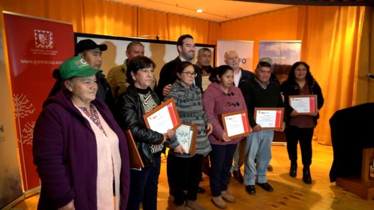 Gracias al Gobierno Regional productores agrícolas de Traiguén diversificaran sus cultivos para producir frambuesas
