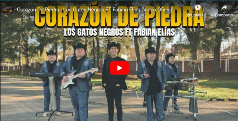 Los Gatos Negros de Traiguén Lanzan Nuevo Single «Corazón de Piedra» Junto a Fabian Elías