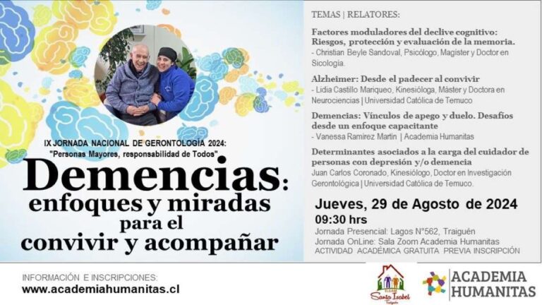 ELEAM Santa Isabel invita a IX Jornada de Gerontología: «Personas Mayores, responsabilidad de todos» en Jornada Híbrida