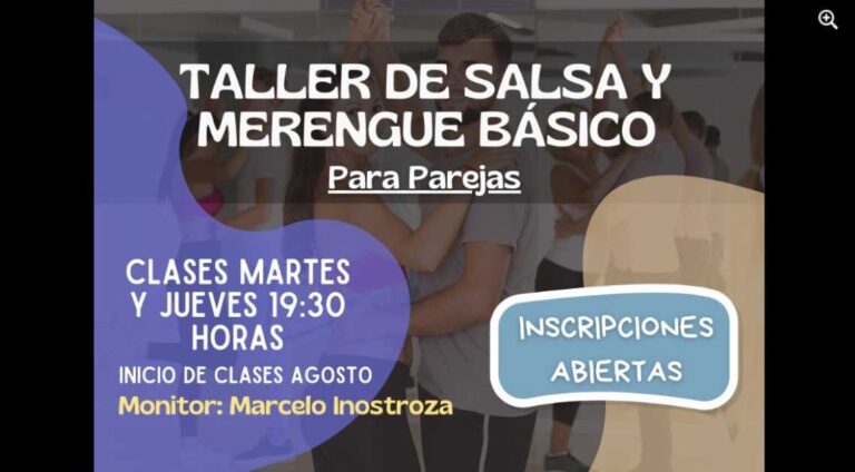 ¡A bailar se ha dicho! Taller Gratuito de Salsa y Merengue para Parejas en Traiguén
