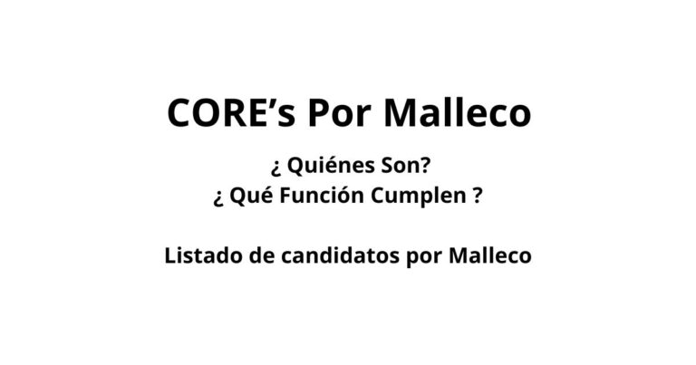 [Elecciones 2024]Los  CORES: Qué son? Funciones? Candidatos por Malleco, 2 Traigueninos