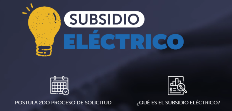 SEGUNDA CONVOCATORIA DEL SUBSIDIO ELÉCTRICO