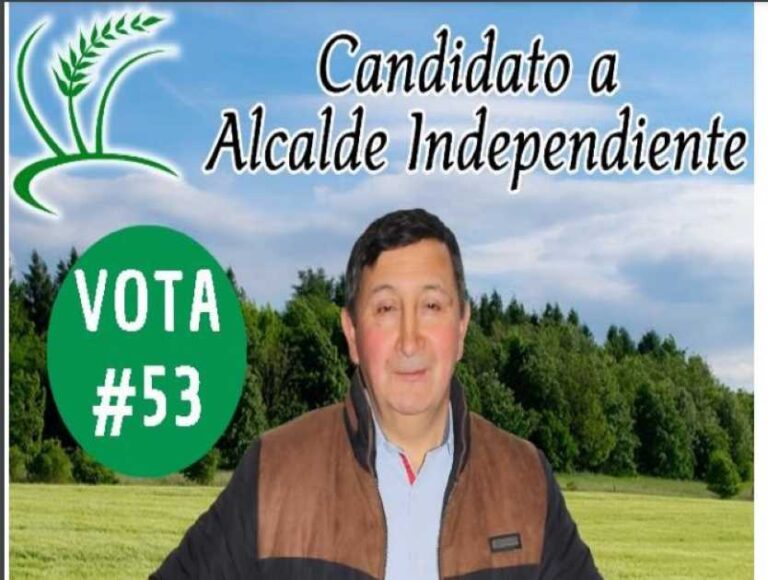 Candidato a Alcalde Fernando Contreras : Plan de  Reactivación de la Comuna de Traiguén