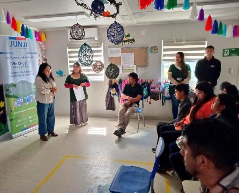 «We Choyun»: Comunidad y JUNJI avanzan en diseño definitivo del jardín infantil en Temulemu