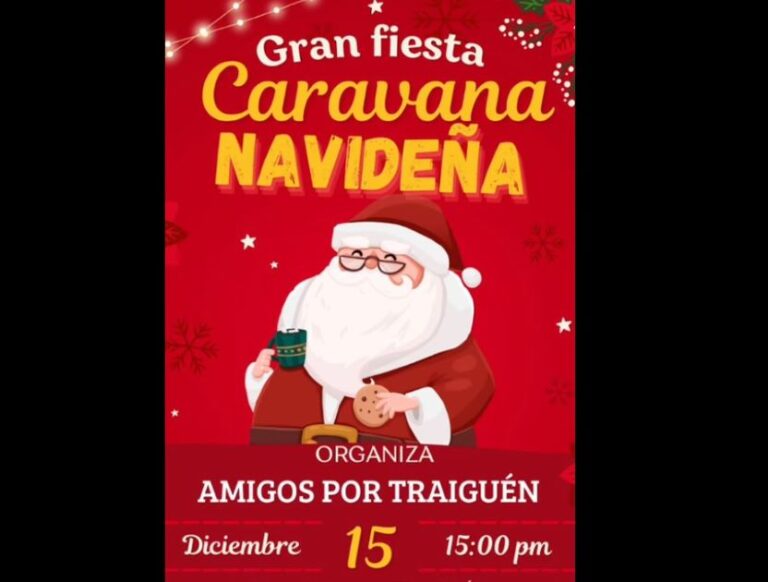 15 de Diciembre: La Magia de la Navidad Llega a Traiguén con un Evento Familiar Inolvidable