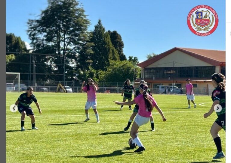 Inscripciones Abiertas para Escuelas de Fútbol Femenino en Traiguén