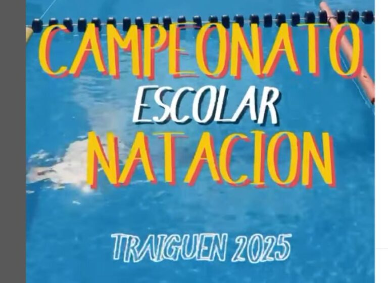 Con gran entusiasmo se realizó el Campeonato de Natación Escolar de Enseñanza Media en Traiguén