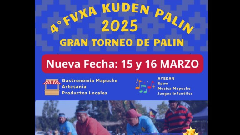 GRAN TORNEO DE PALIN CONVOCARÁ A COMUNIDADES MAPUCHE EN TRAIGUÉN