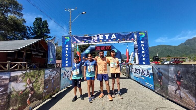 Destacada Participación del Taller Municipal de Atletismo Formativo de Traiguén en el Alto Bio Bio Trail