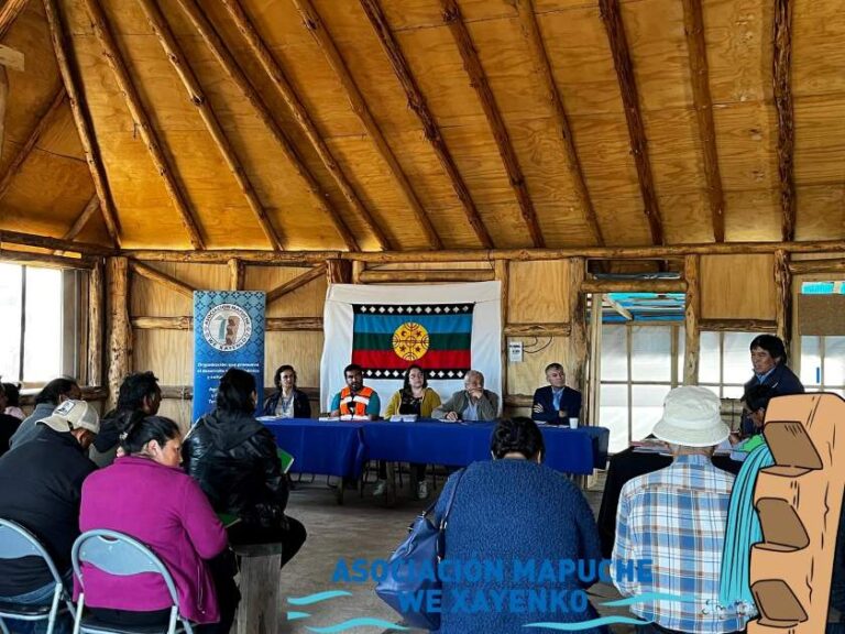 Comunidades Mapuches de Traiguén sostienen importante reunión con autoridades provinciales