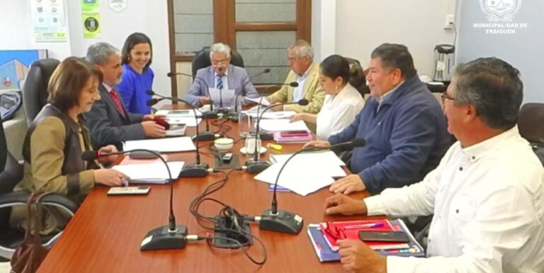Sesion Extraordinaria Nº17 del Concejo Municipal de Traiguén : Lunes 21 de Abril