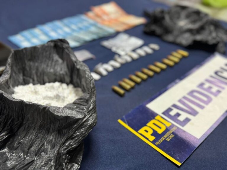 PDI Traiguén saco de Circulación 1 Millón 850 Mil Pesos en Sustancias ilícitas